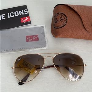 Ray-Ban Aviator Gradient Sunglasses